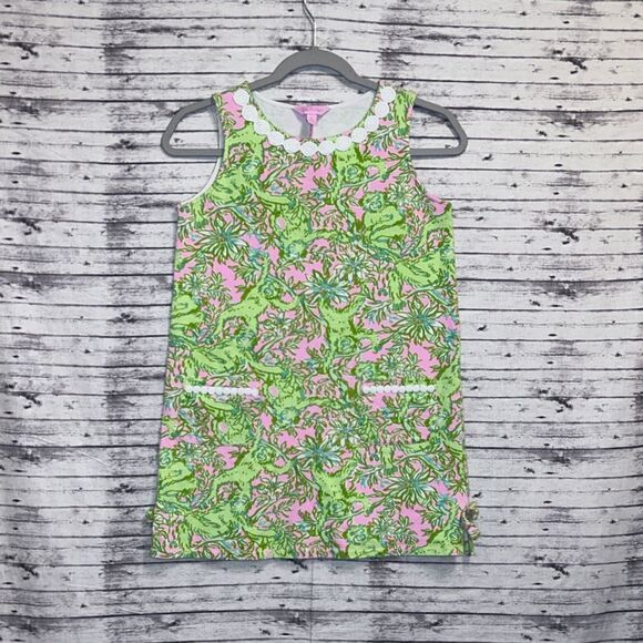 Lilly Pulitzer Little Lilly Classic Shift Dress Pop Up Chimply Chic - Picture 1 of 10